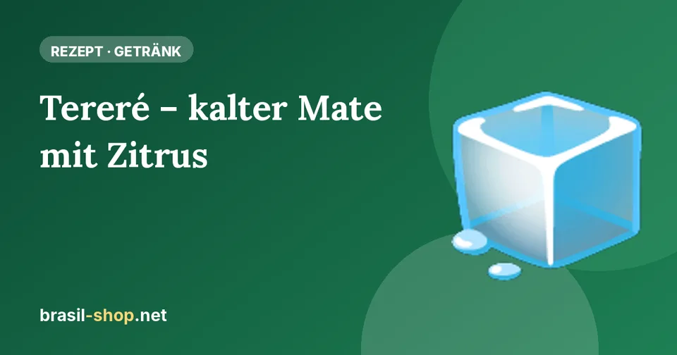 Tereré – mate gelado com cítricos